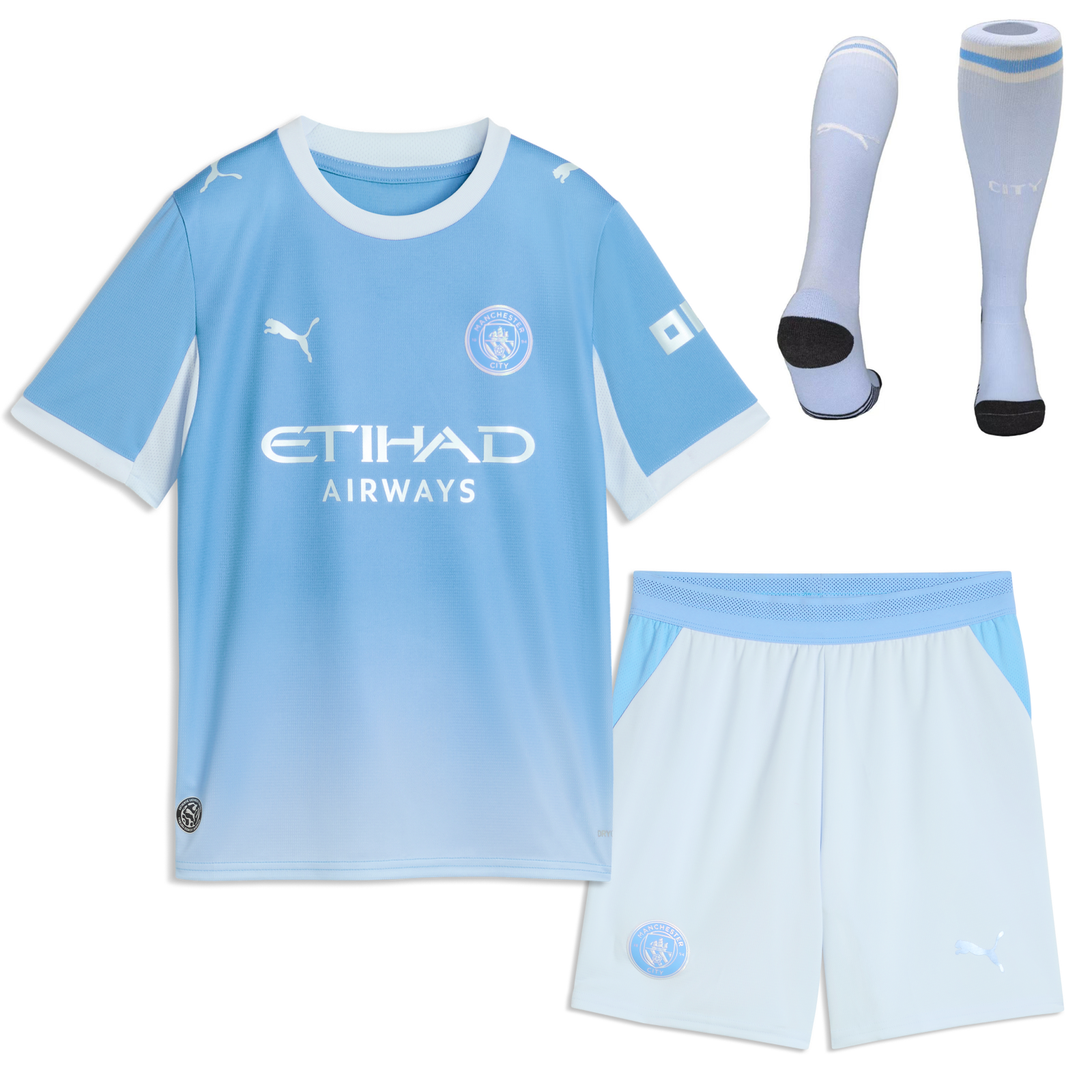 Manchester City Home Kids Suit & Socks 26/27