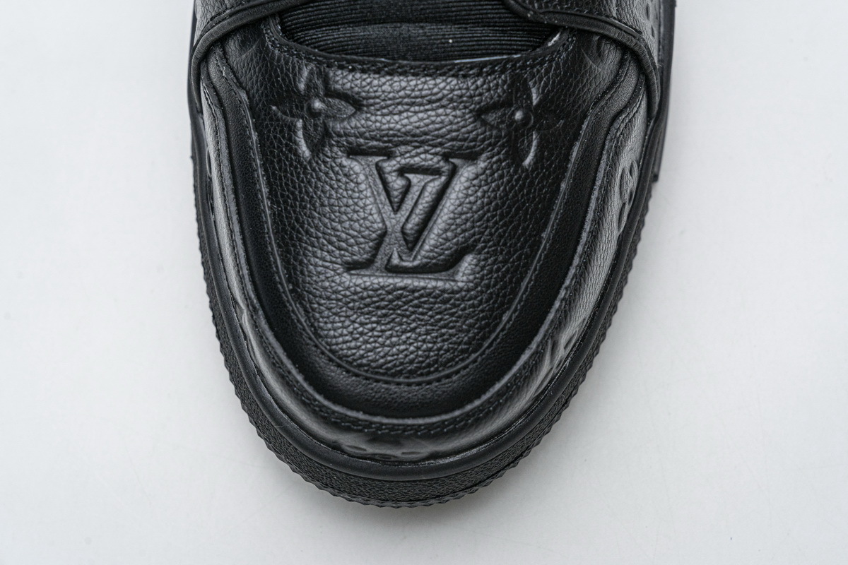 Pkkicks God Batch LOUIS VUITTON 20ss Trainer Black
