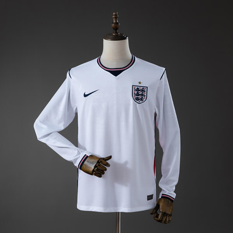 England 2026 Home Long Sleeve Fan Jersey