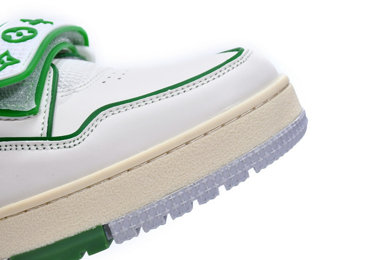 Pkkicks God Batch LOUIS VUITTON Trainer White Green 1A98UX