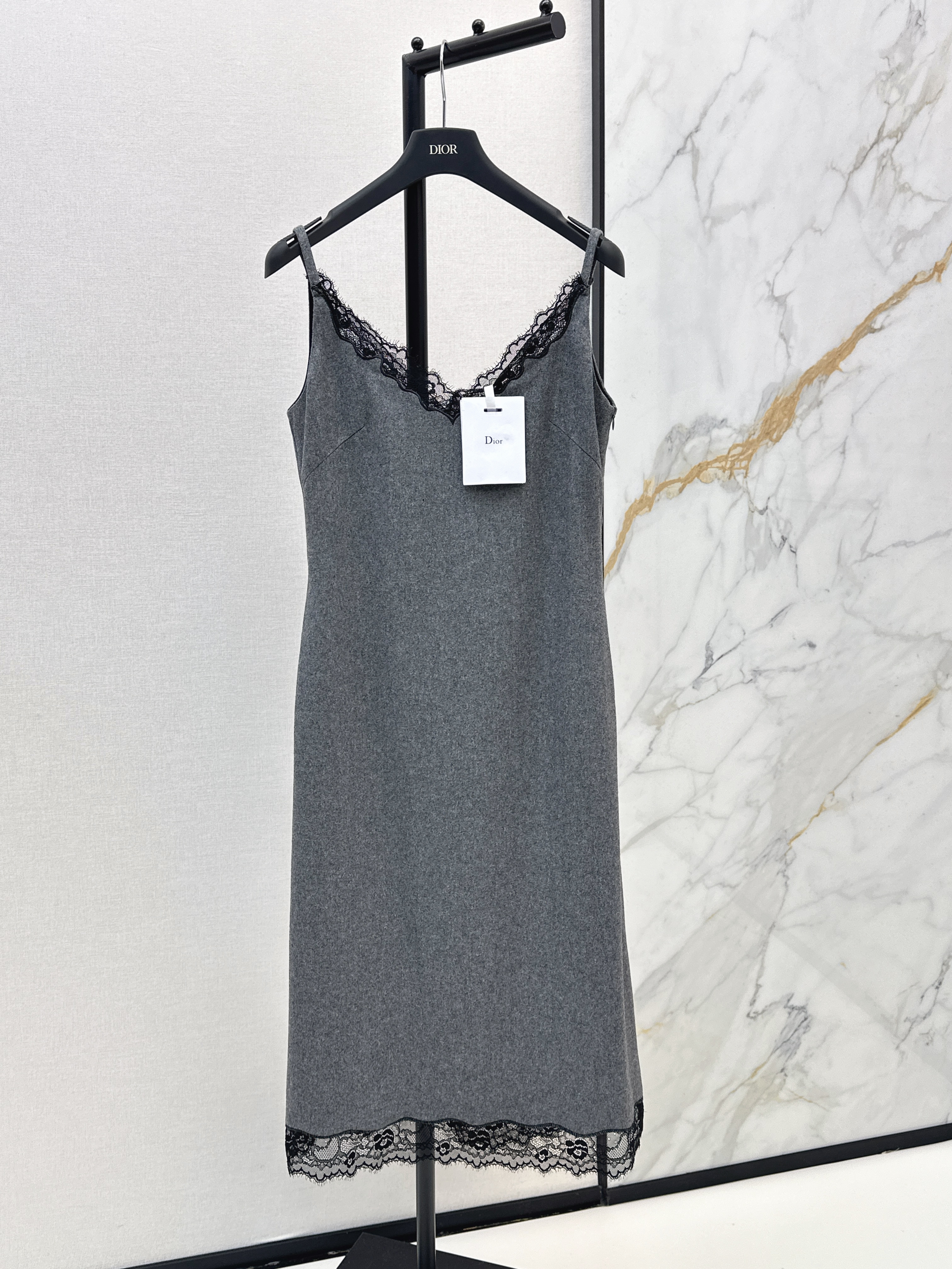 CD New Spliced lace camisole dress