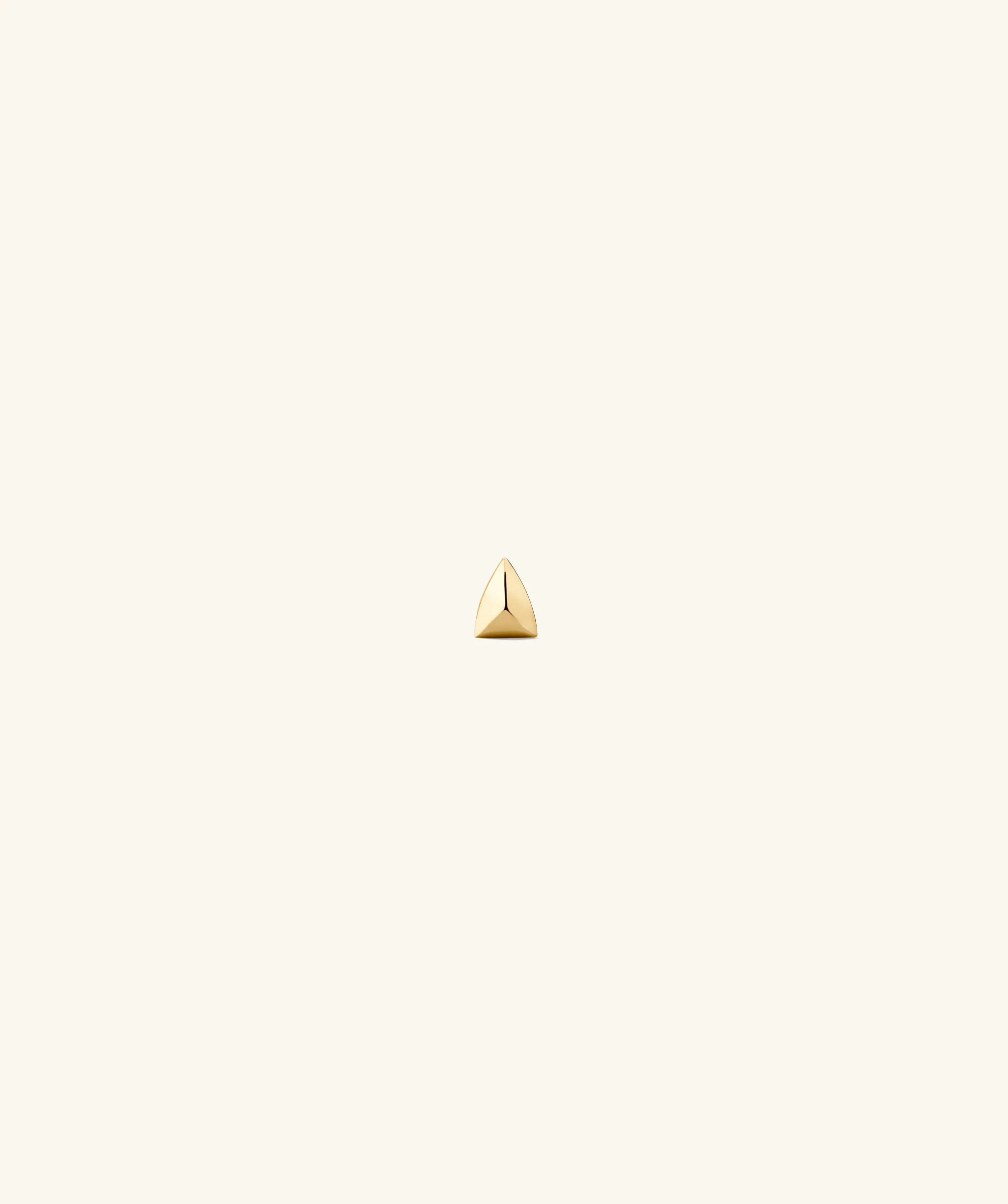 Piercing Studio - Single Puffy Pyramid Flat Back Stud