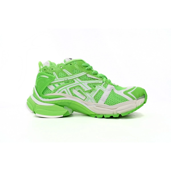 Balenciaga Runner White Green 677402 W3RBM 3590