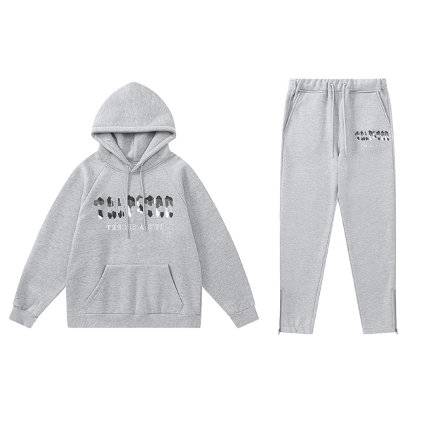 Trapstar Hoodie Tracksuit-2431 Grey