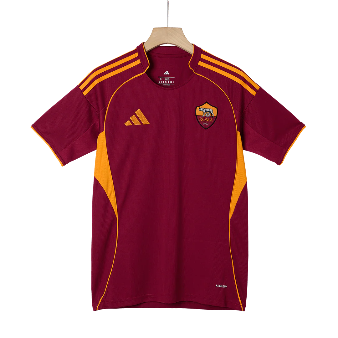 Ferguson #11 Roma Home Soccer Jersey 2025/26