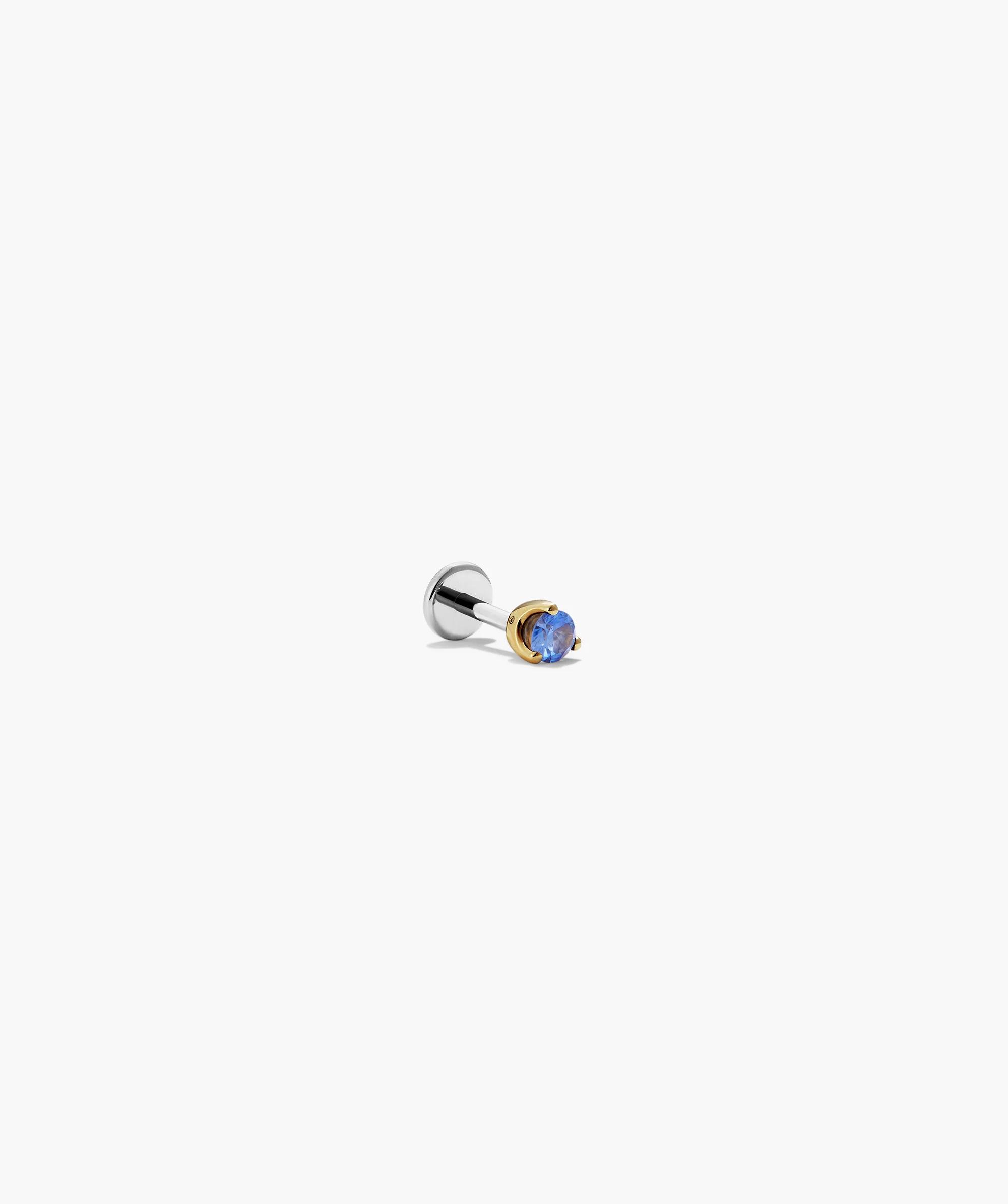 Piercing Studio - Single Gemstone Mini Flat Back Stud