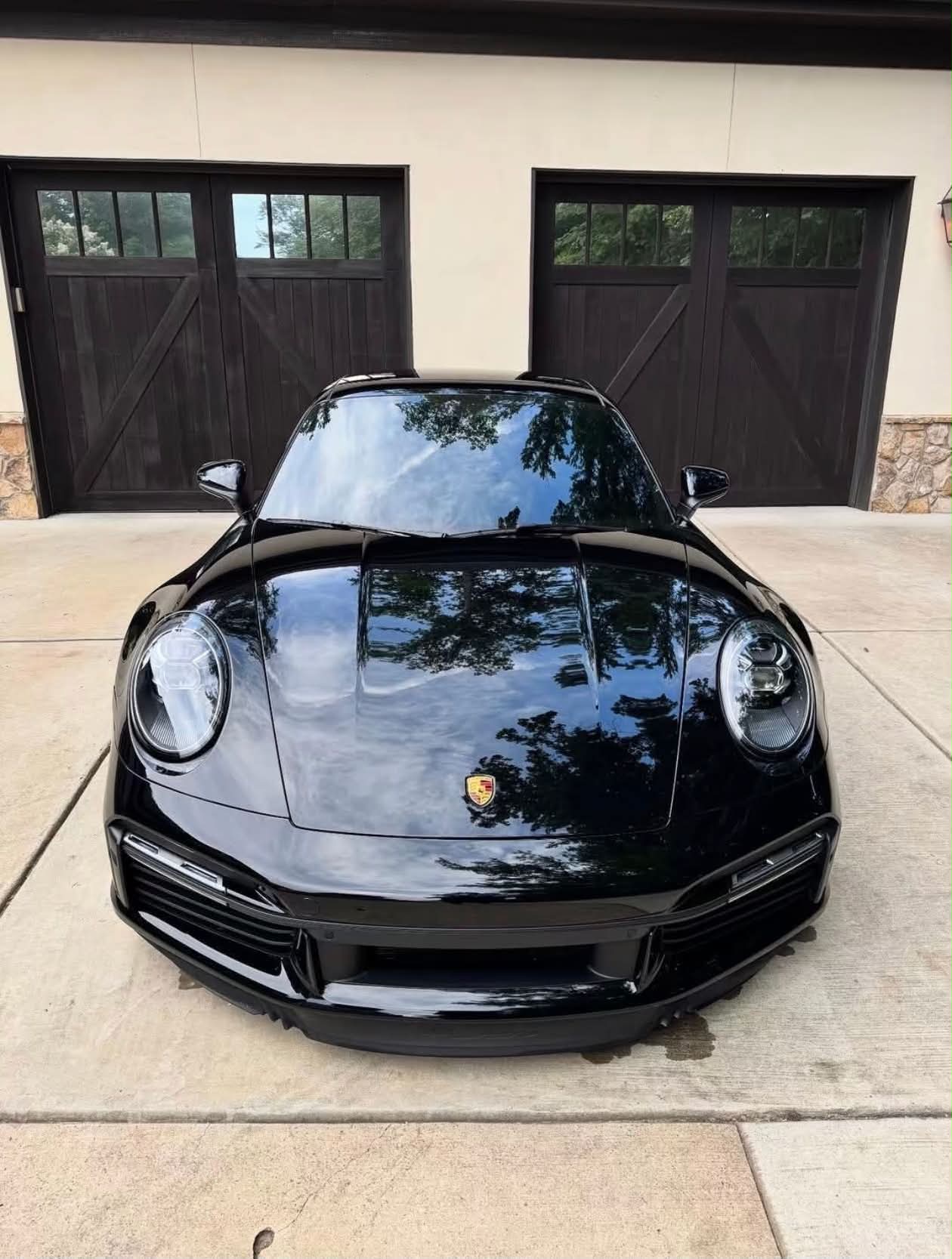 5FT x 60FT PET glossy black vinyl wrap Sticker + 5FT x 15FT glossy gold mirror chrome Sticker