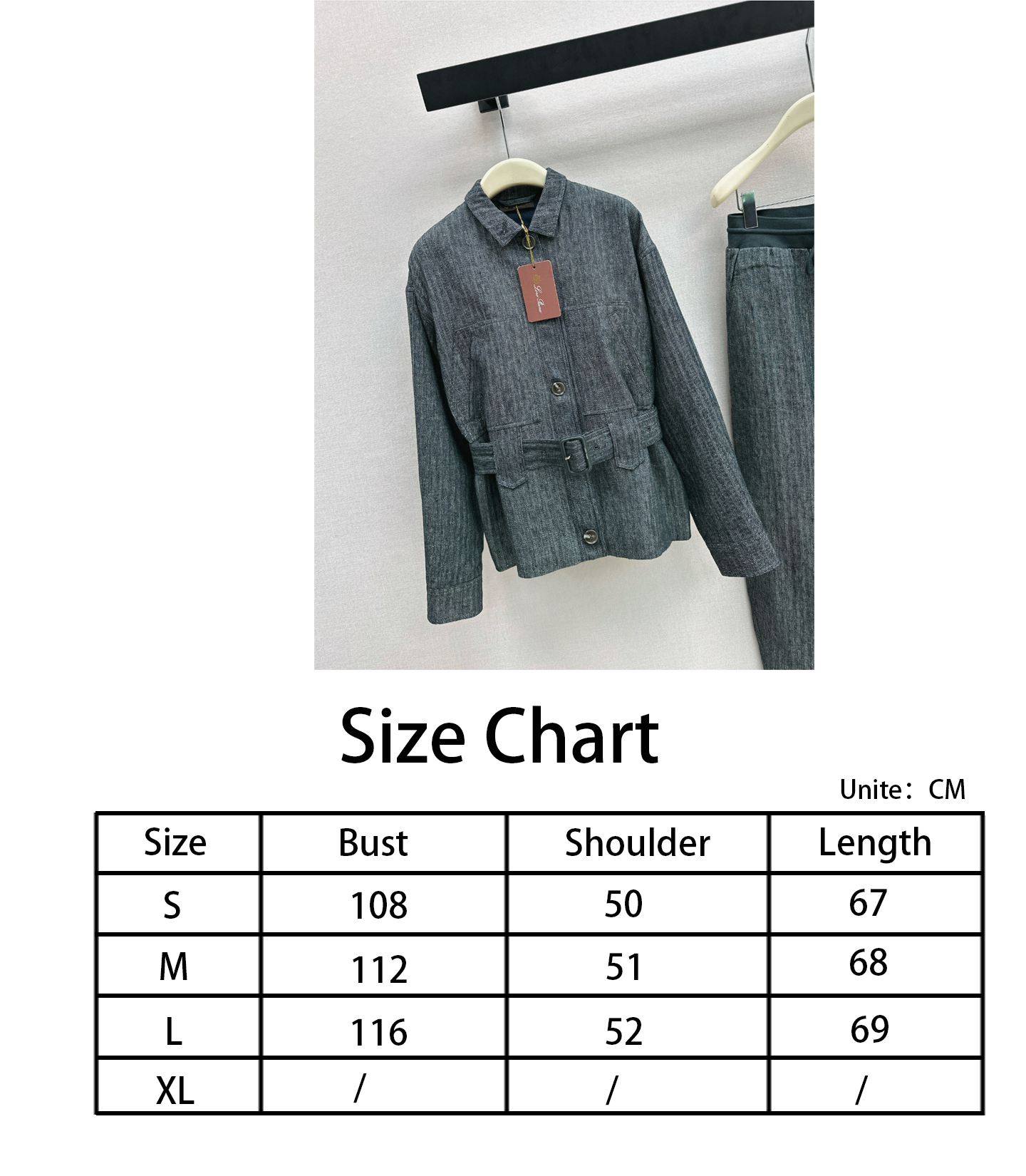 Loro NEW belted jacket