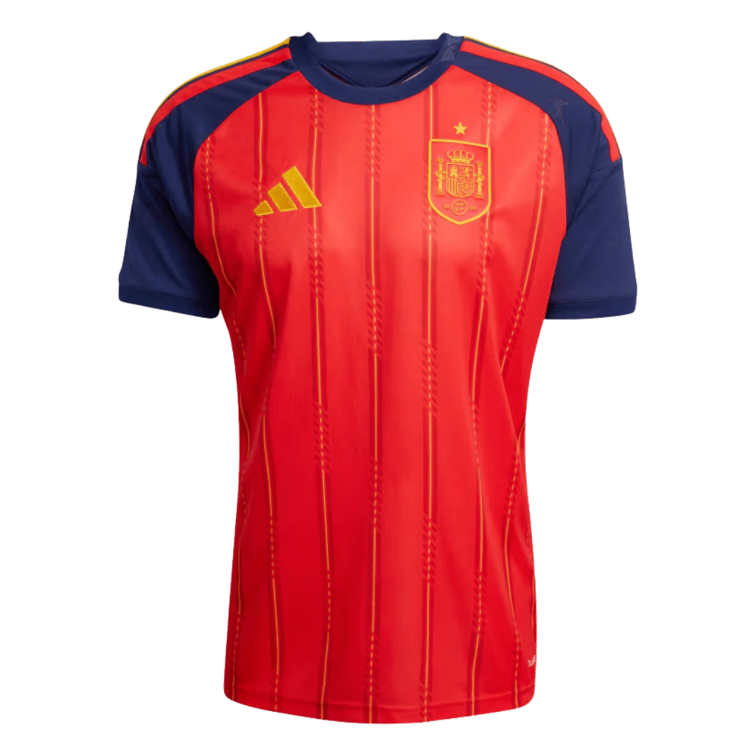 Spain Home Soccer Jersey 2026 World Cup