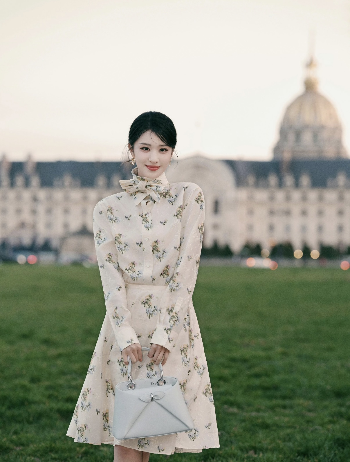 Guc New Jacquard silk floral shirt
