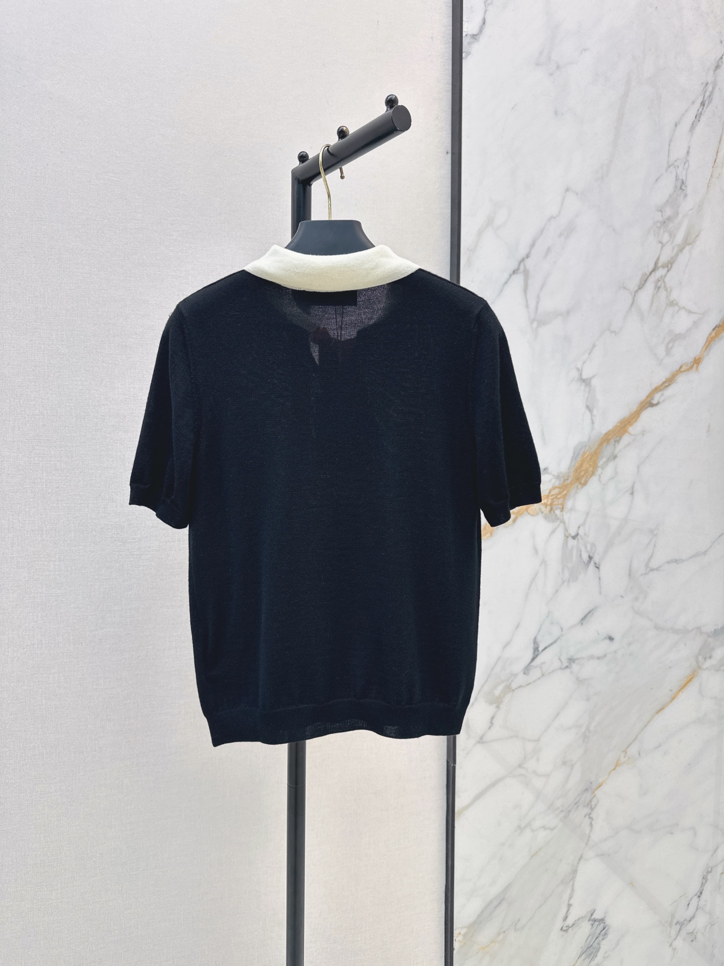 Val New Color-block ribbon top