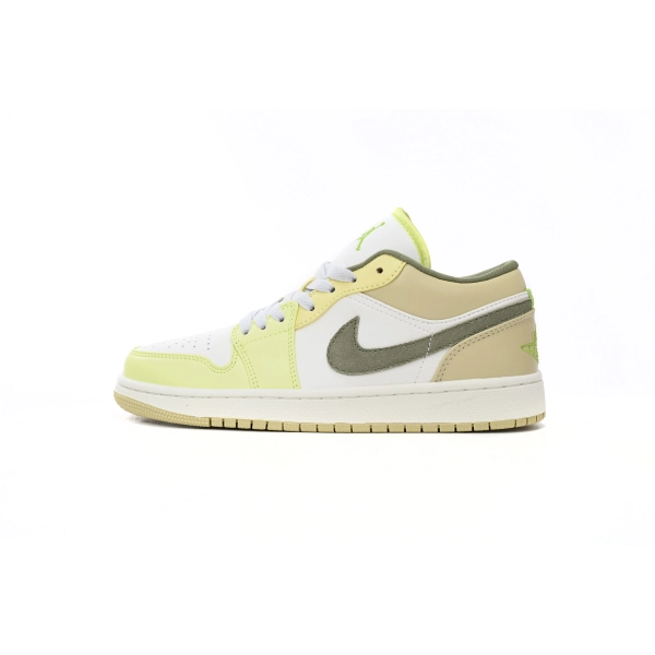 Air Jordan aj1 Low Green White FD9906-131