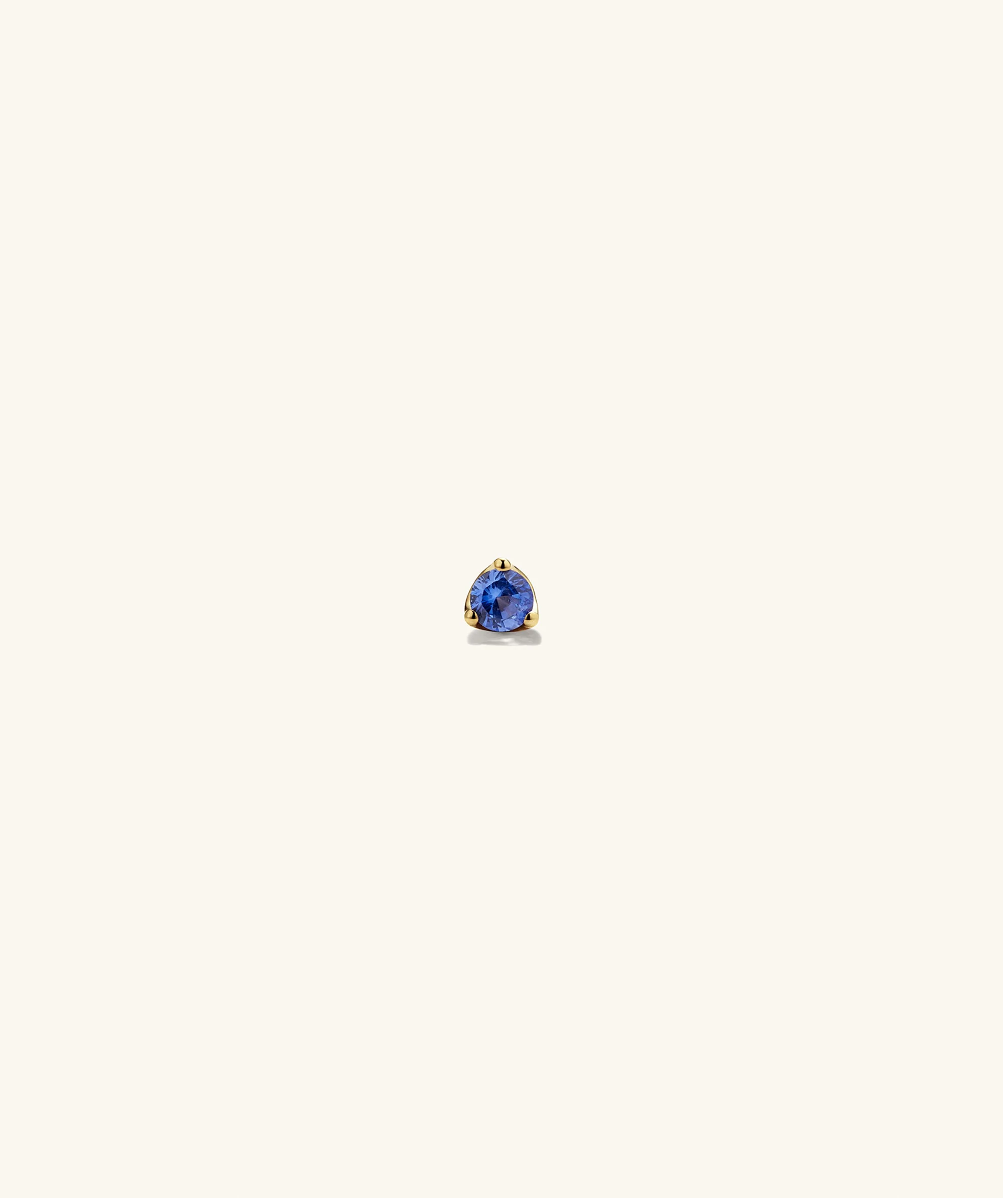 Piercing Studio - Single Gemstone Mini Flat Back Stud