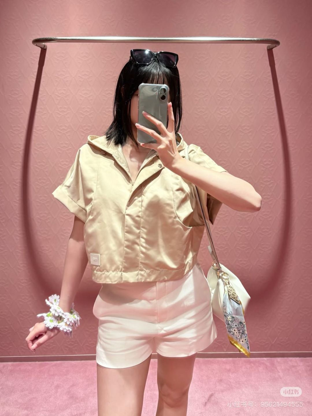 Pra New hooded trench coat