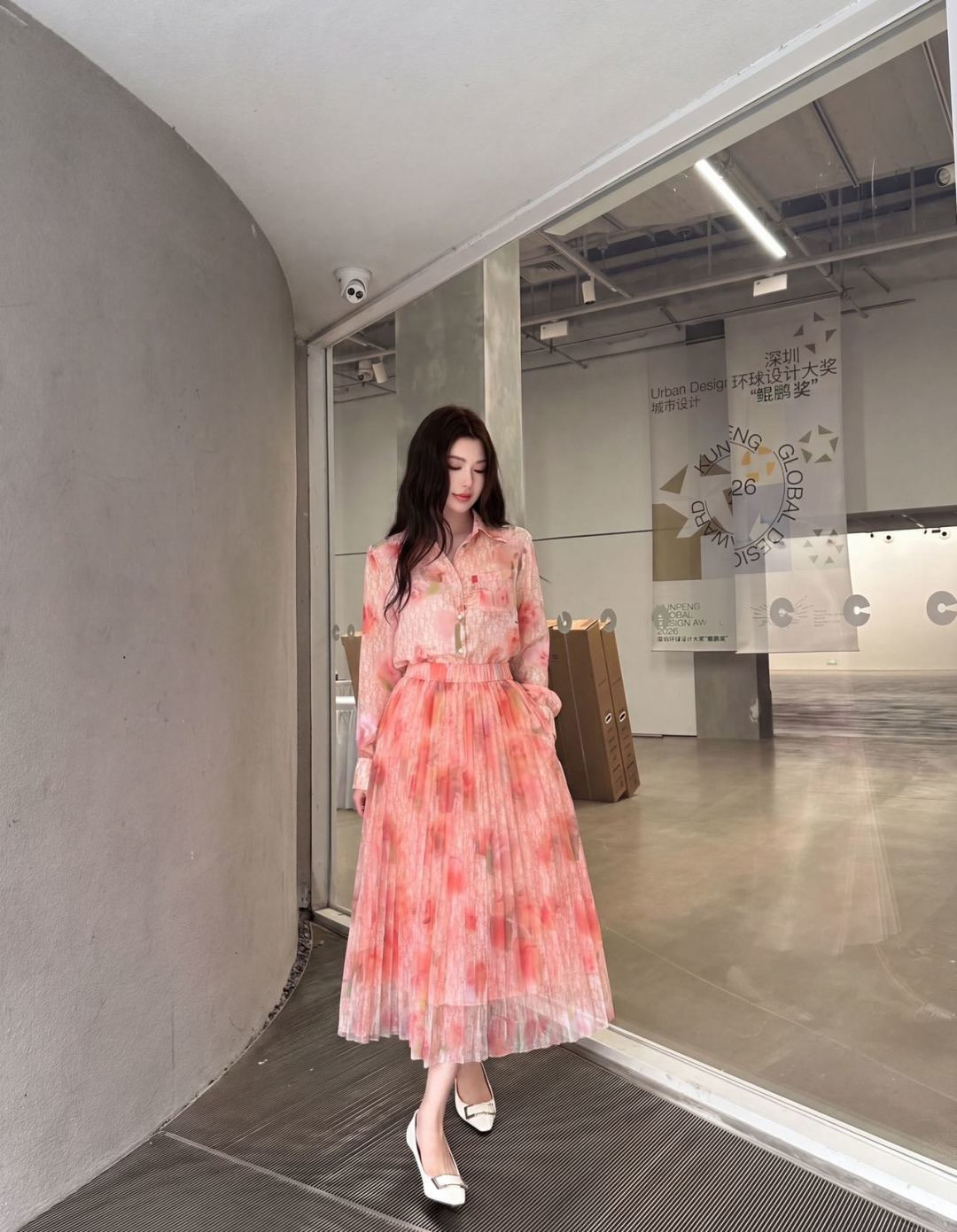 CD New floral skirt