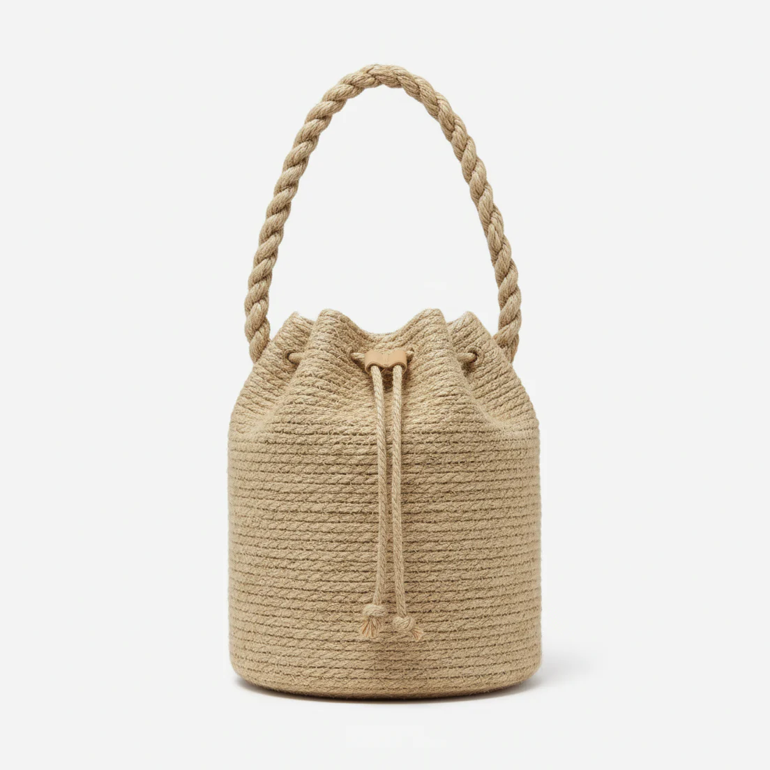 Jute Bucket Bag