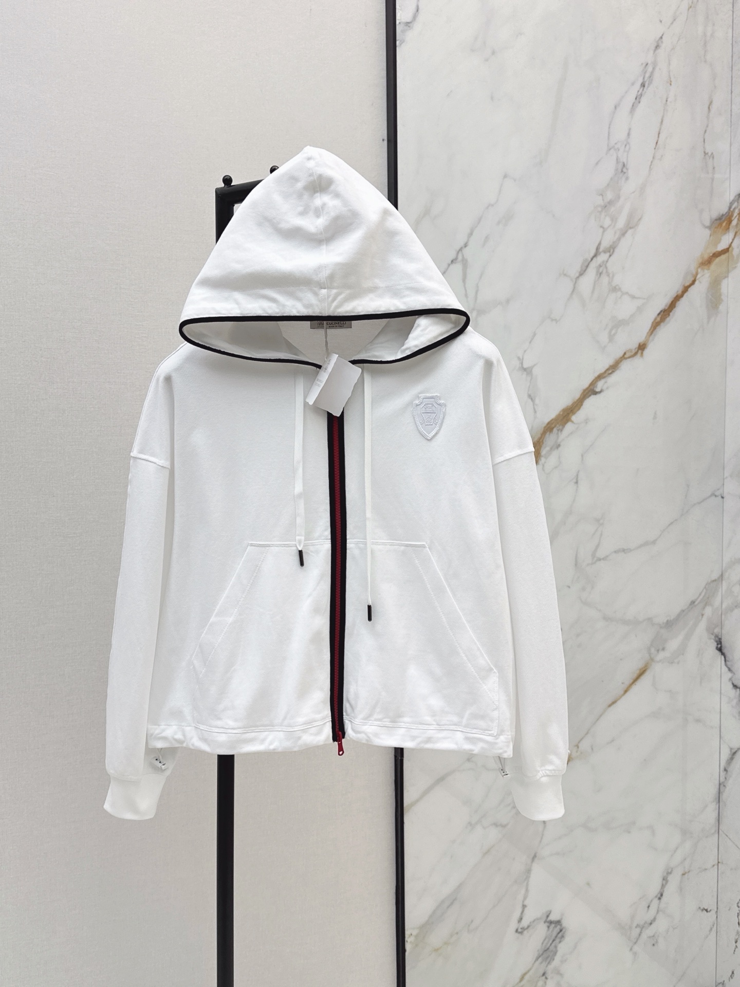 Brun New hooded jacket