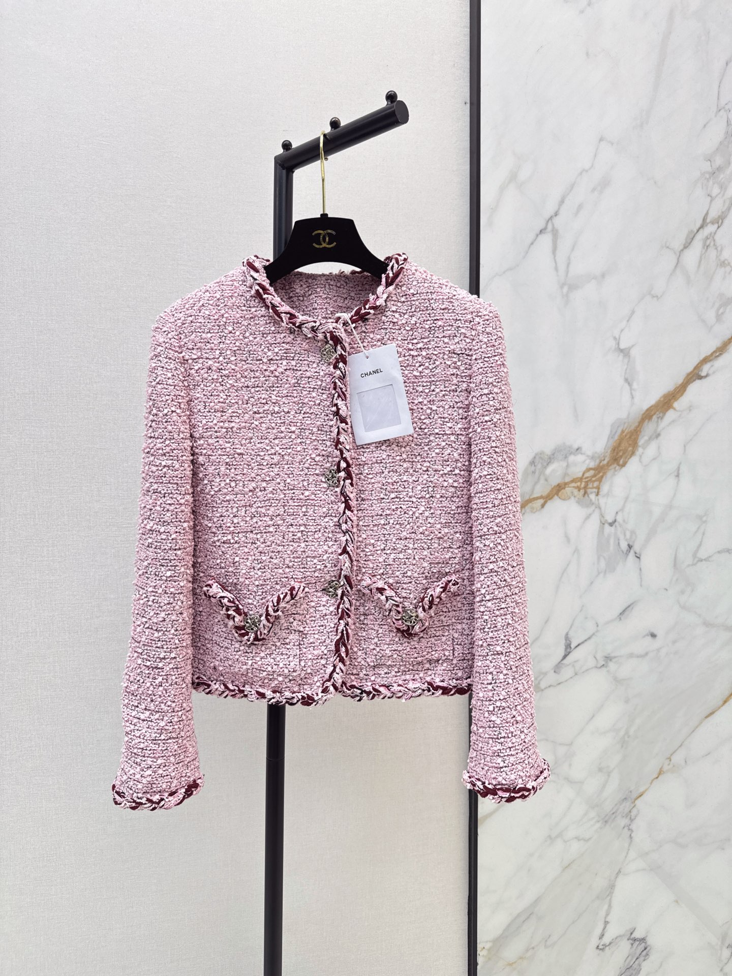 Chan New Ribbon-Trimmed Jacket