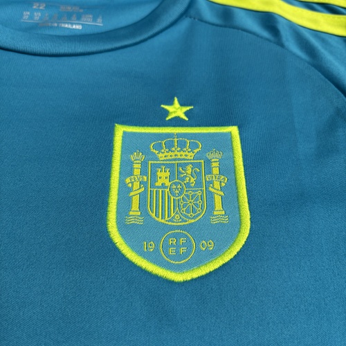 Kids 2026 Spain goalkeeper Jersey