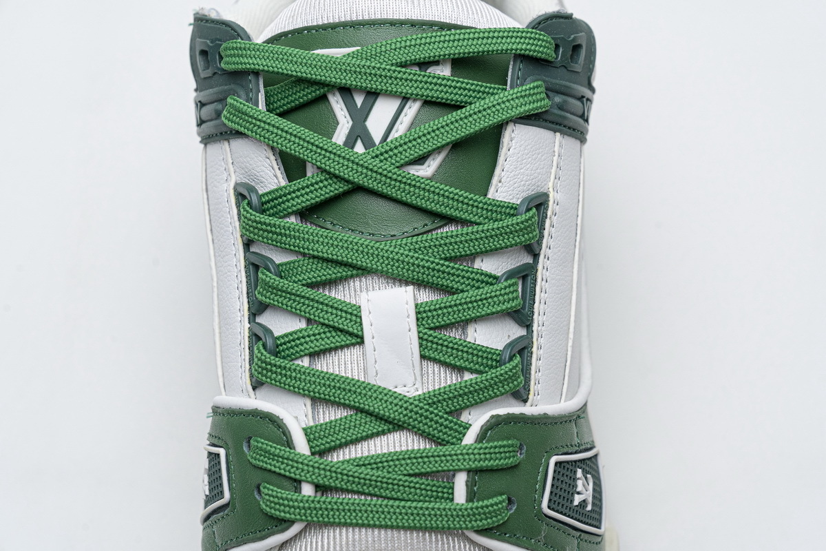 Pkkicks God Batch LOUIS VUITTON 20ss Trainer Green