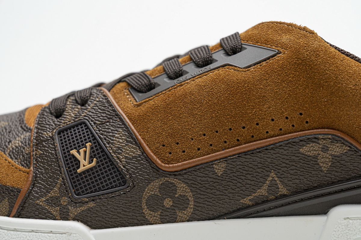 Pkkicks God Batch LOUIS VUITTON 20ss Trainer Brown