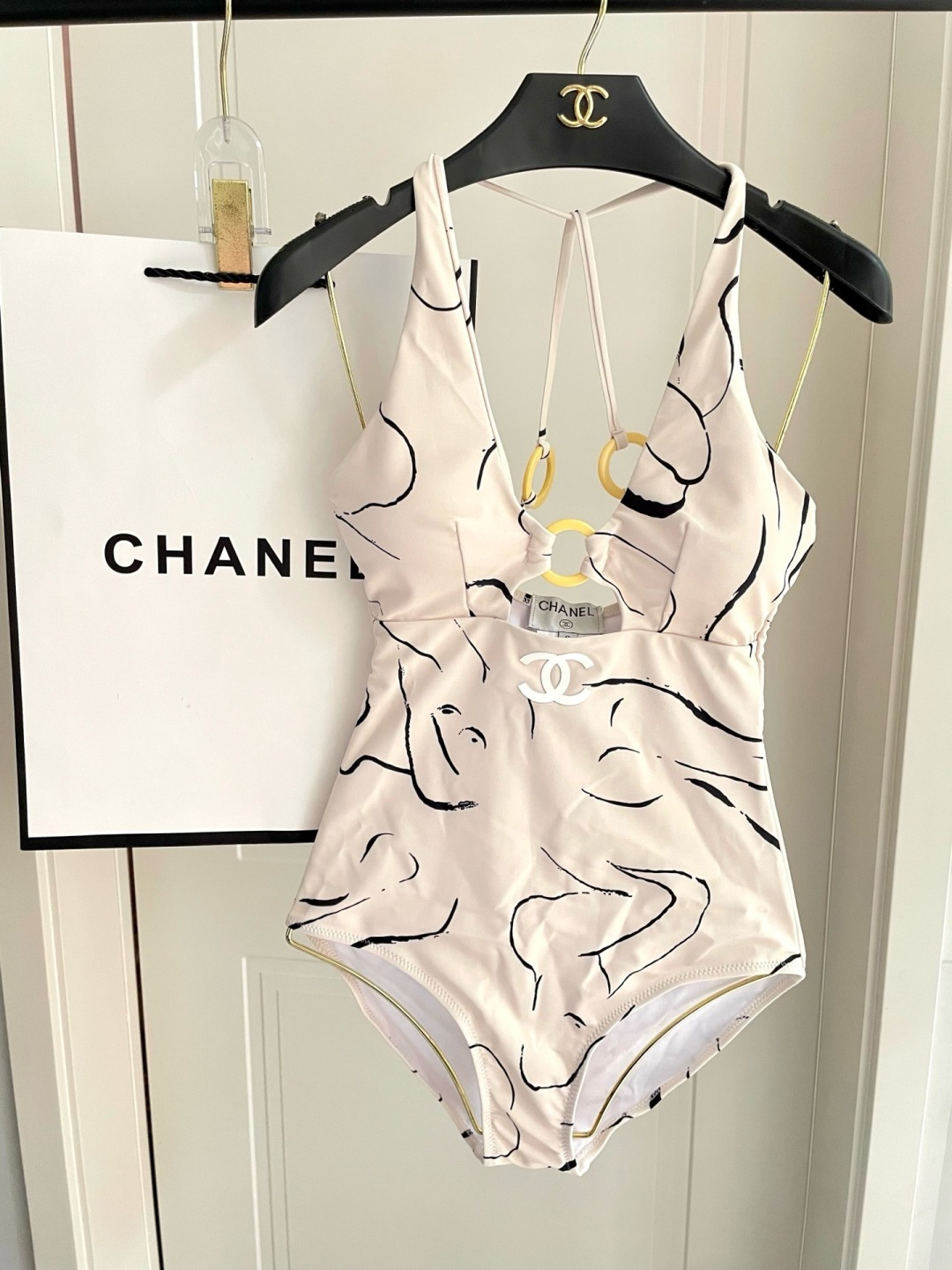 Chan New  swimsuit