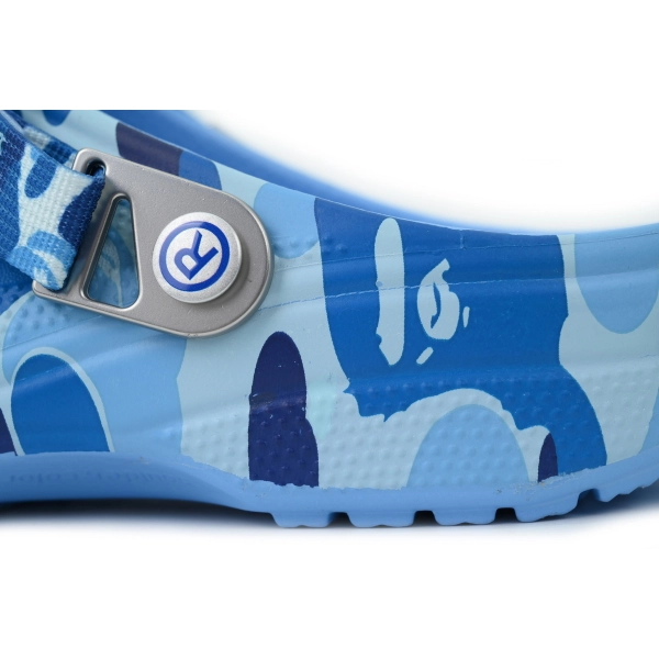BAPE x Crocs Classic Clog 'ABC Camo - blue'