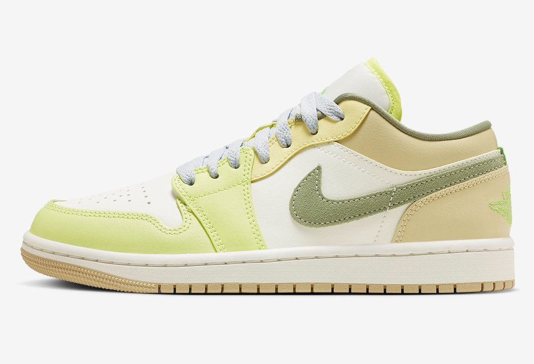 Wmns Air Jordan 1 Low 'Sail Pale Citron' FD9906-131