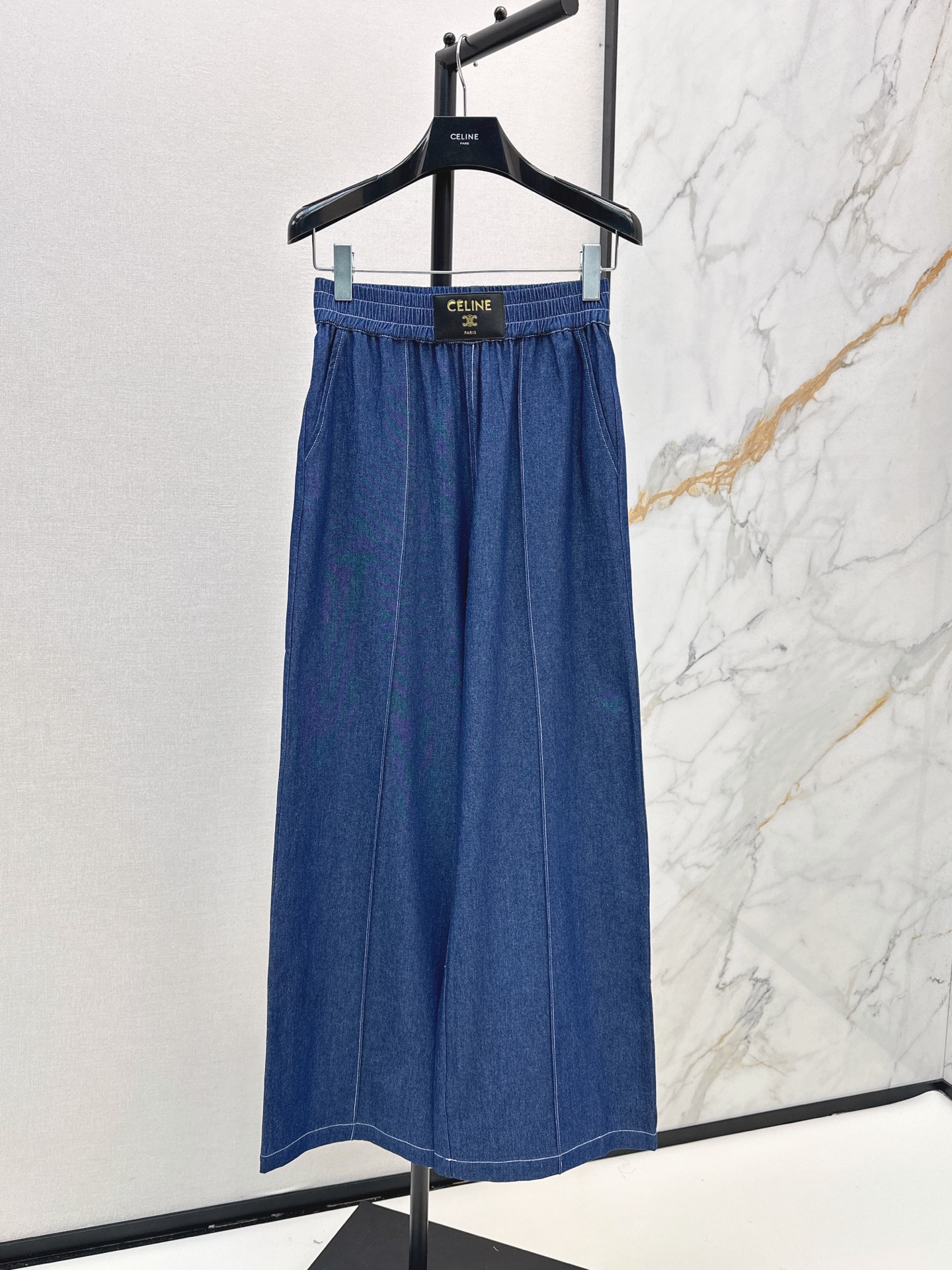 Celi New Embroidered Straight-Leg Jeans
