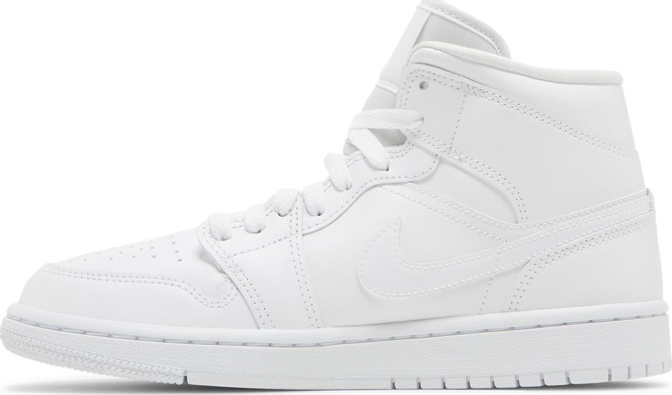 Wmns Air Jordan Mid 'Triple White' 2022 DV0991-111