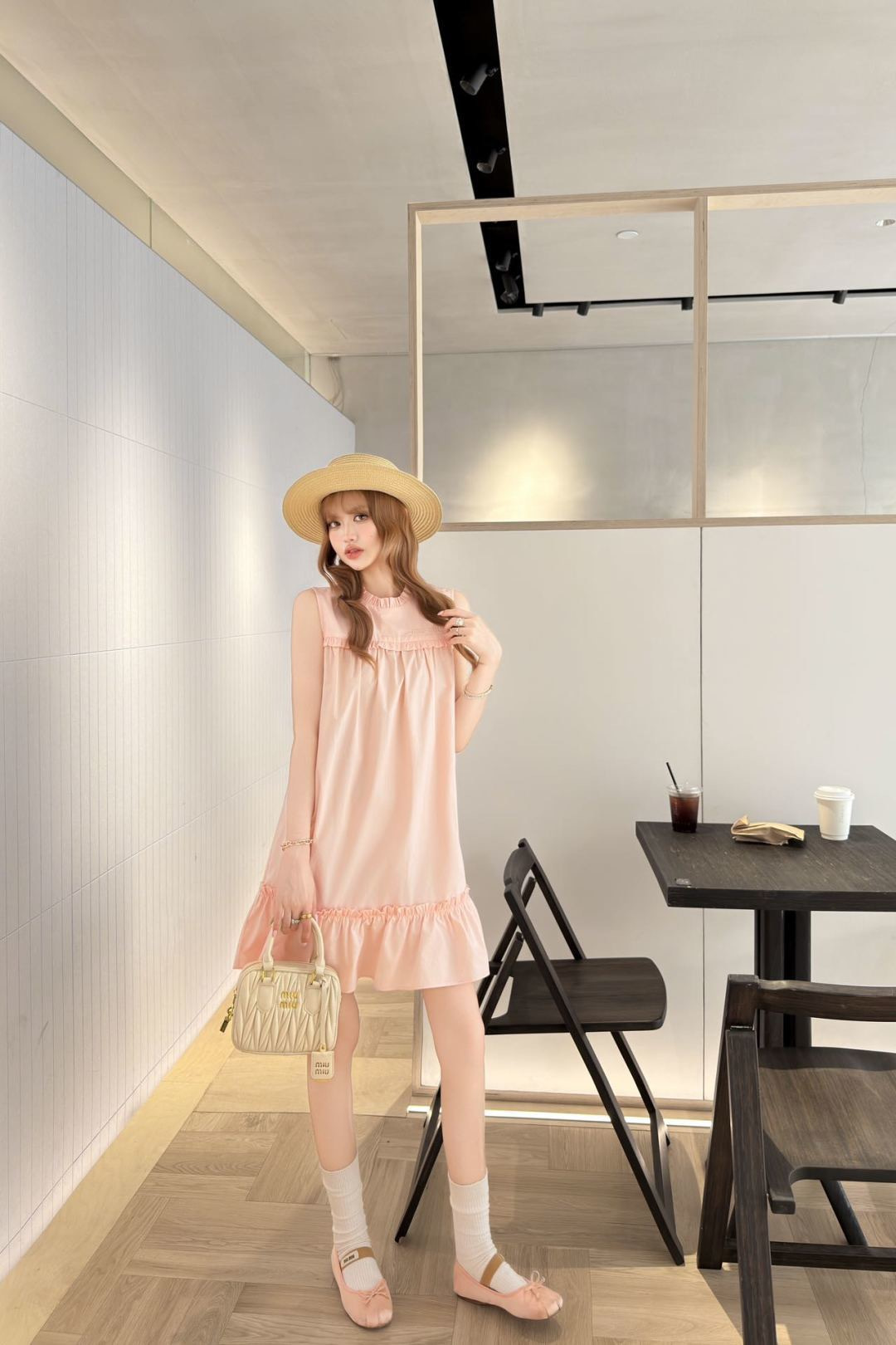 Miu New sleeveless dress