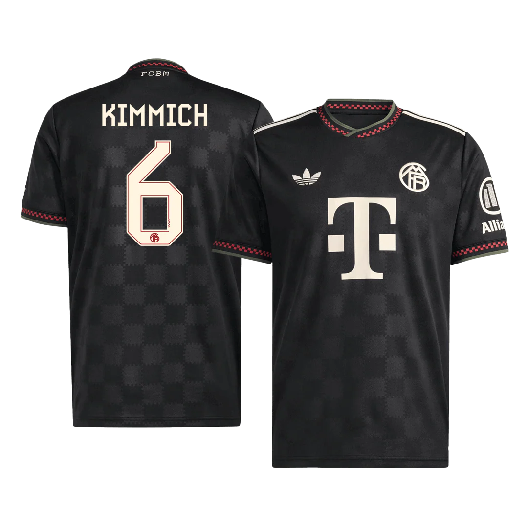 KIMMICH #6 Bayern Munich Third Away Soccer Jersey 2025/26 - Champions League