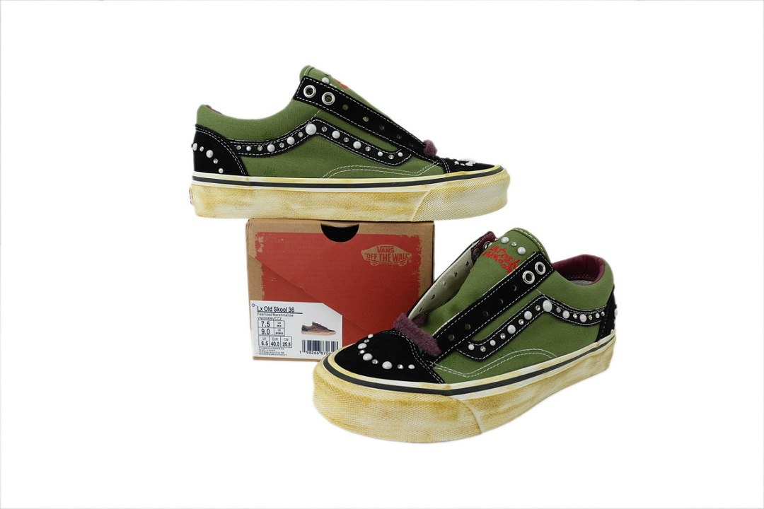 Satoshi Nakamoto x Vans Old Skool Reissue 36 'Pearlized Army'
