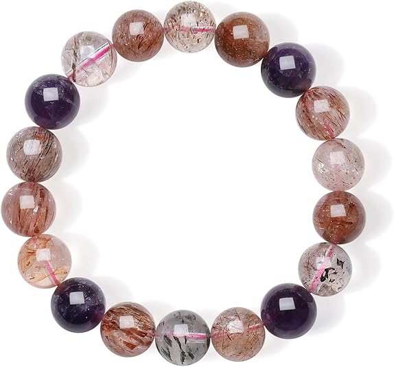 G500P-Natural Gemstone Beaded Bracelet for Women