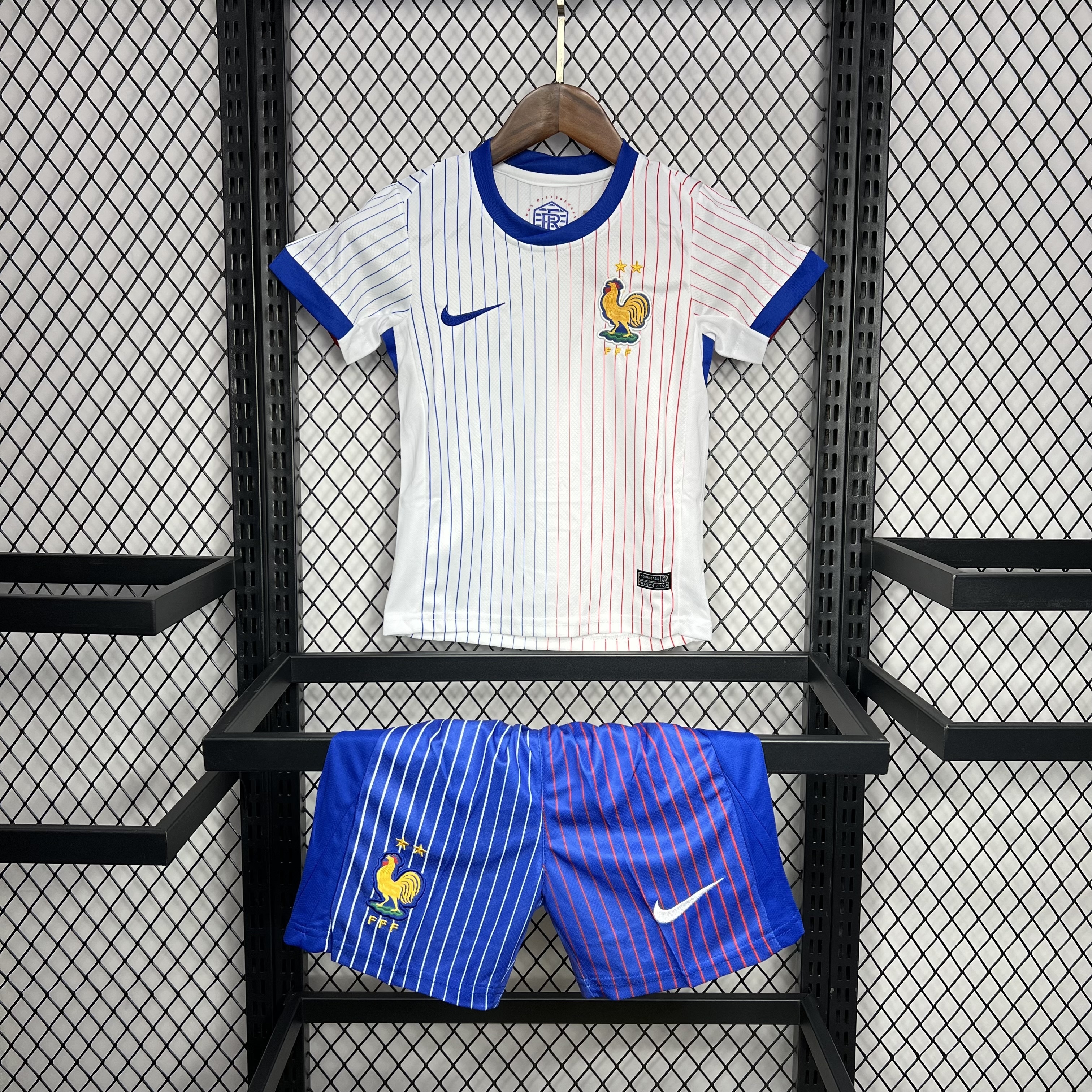 France 2024-25 Euro Away Kids Kit
