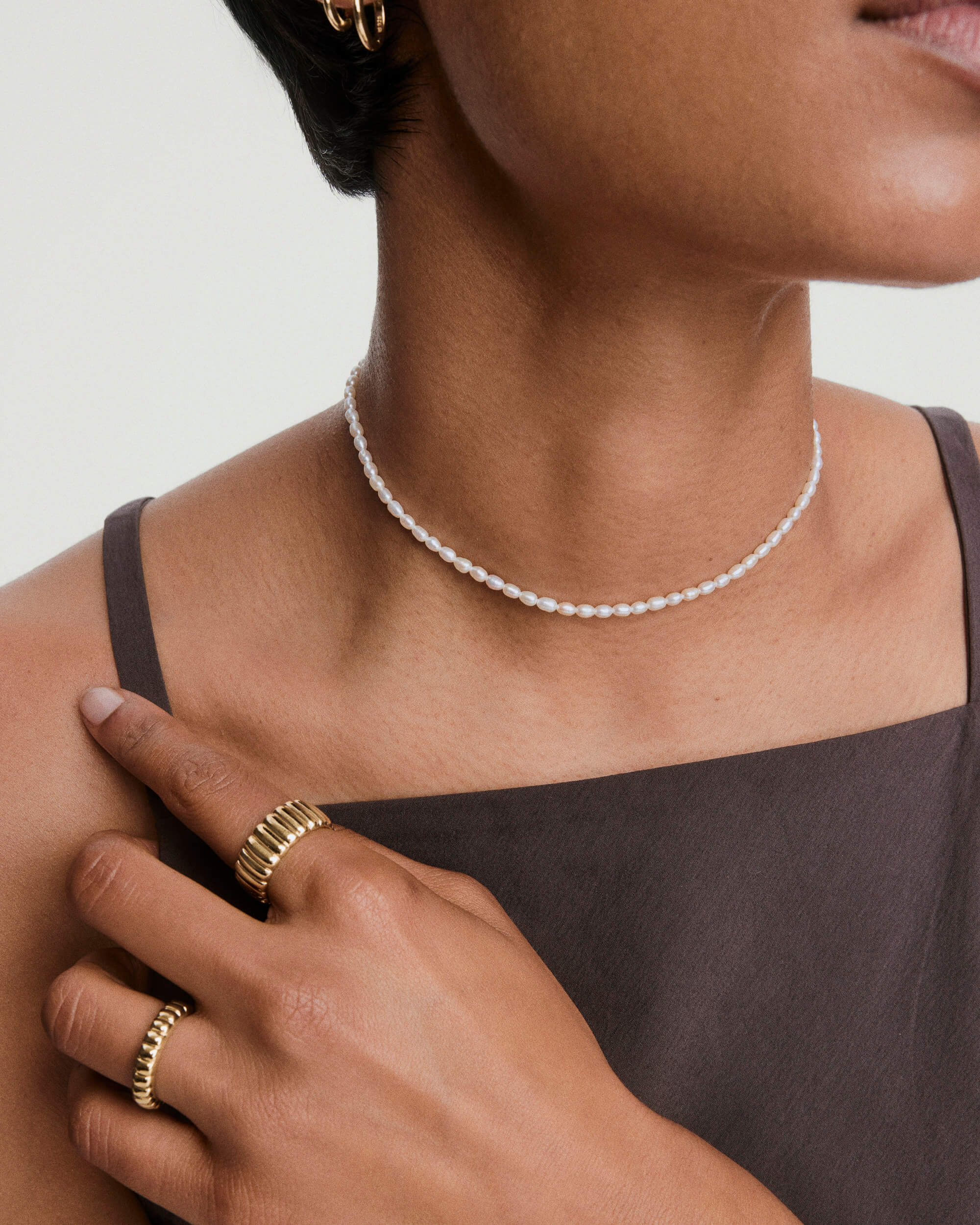 Tiny Pearl Necklace