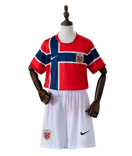 Norway 2026 Home Kids Kit Jersey