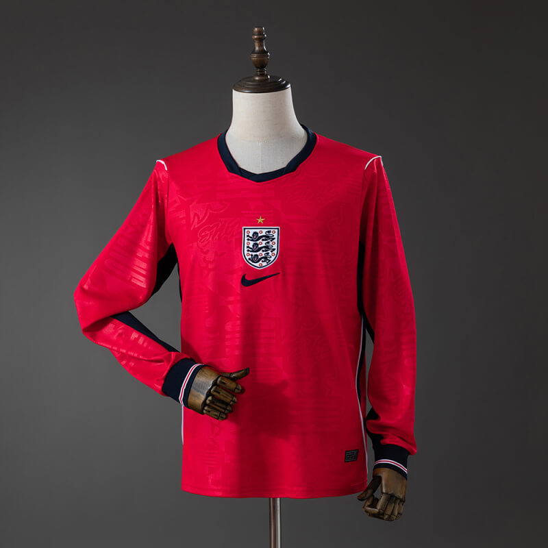 England 2026 Away Long Sleeve Fan Jersey