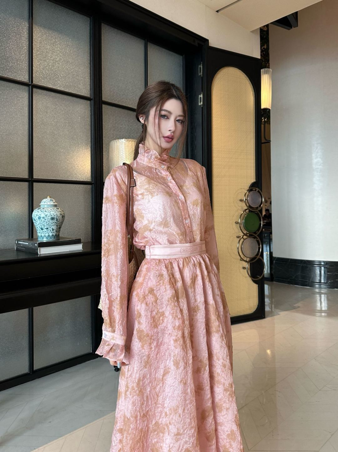 CD New print floral suit