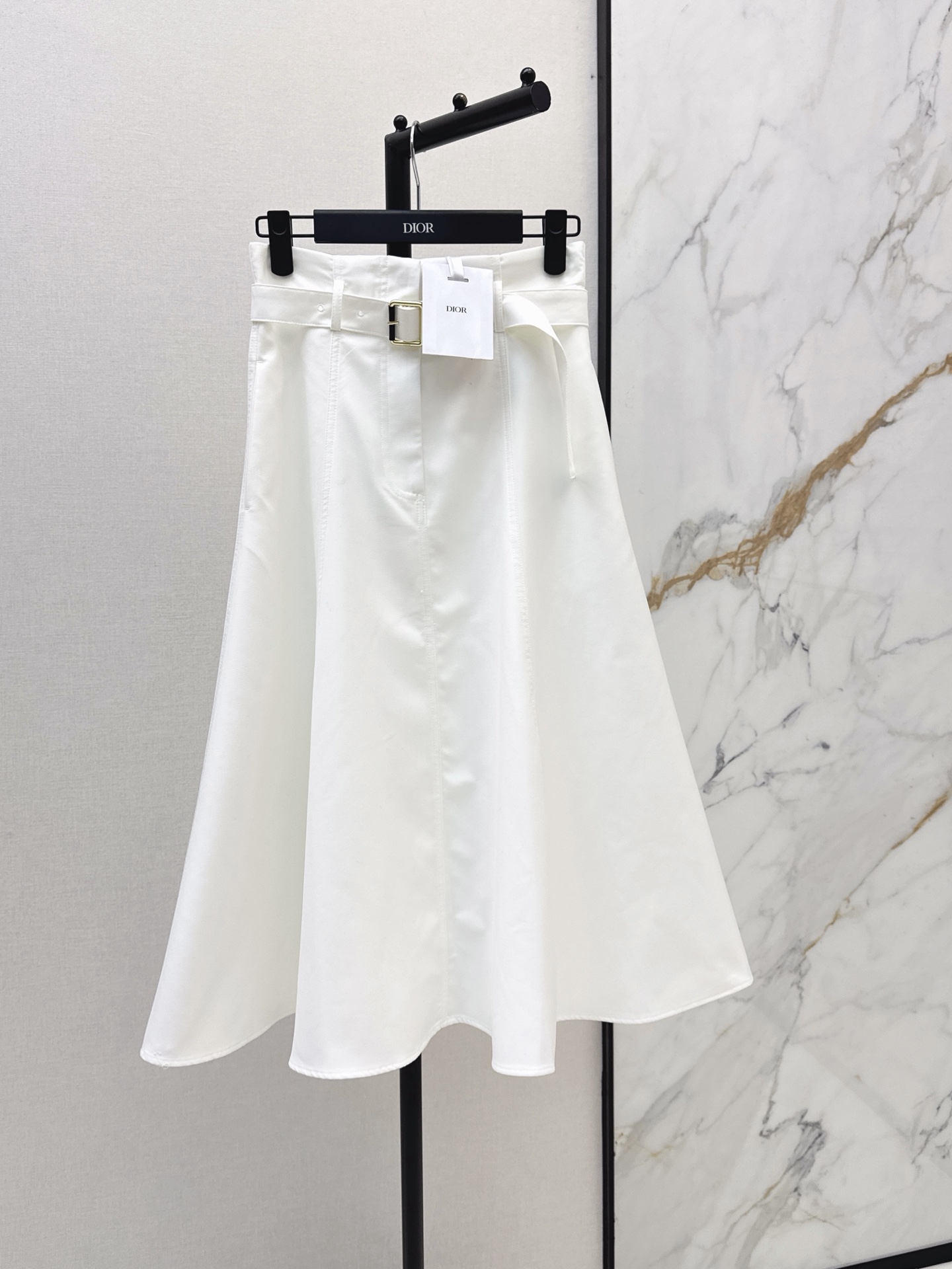 CD New High-waisted A-line skirt