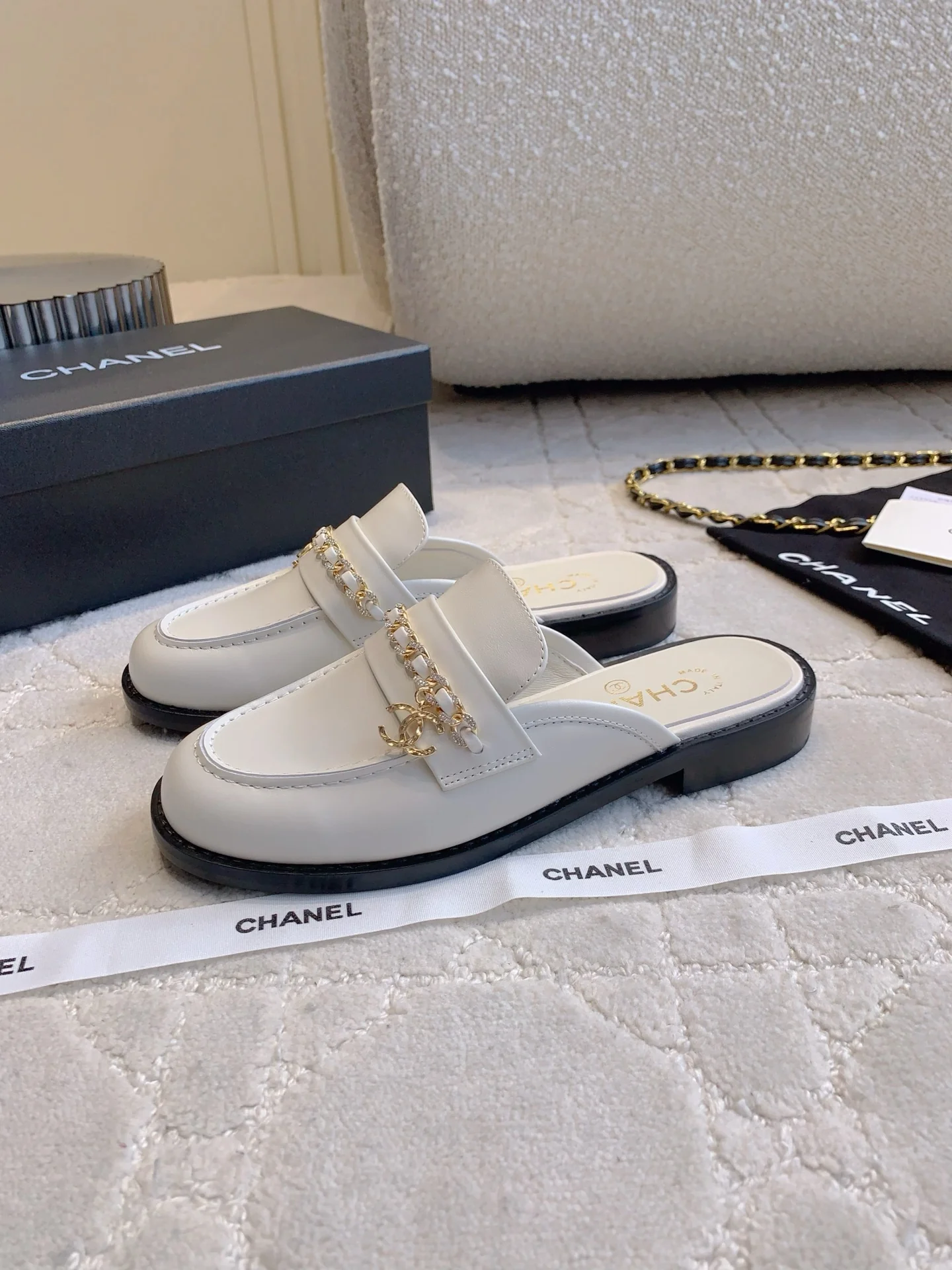 Chan New Loafers half slippers