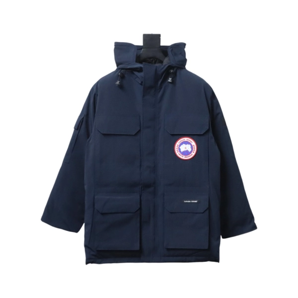Canada Goose Down Jacket Navy  Blue