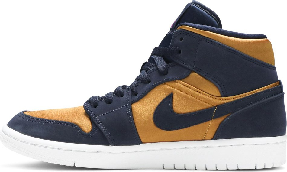 Air Jordan 1 Mid SE Premium 'Stain Gold' 852542-401