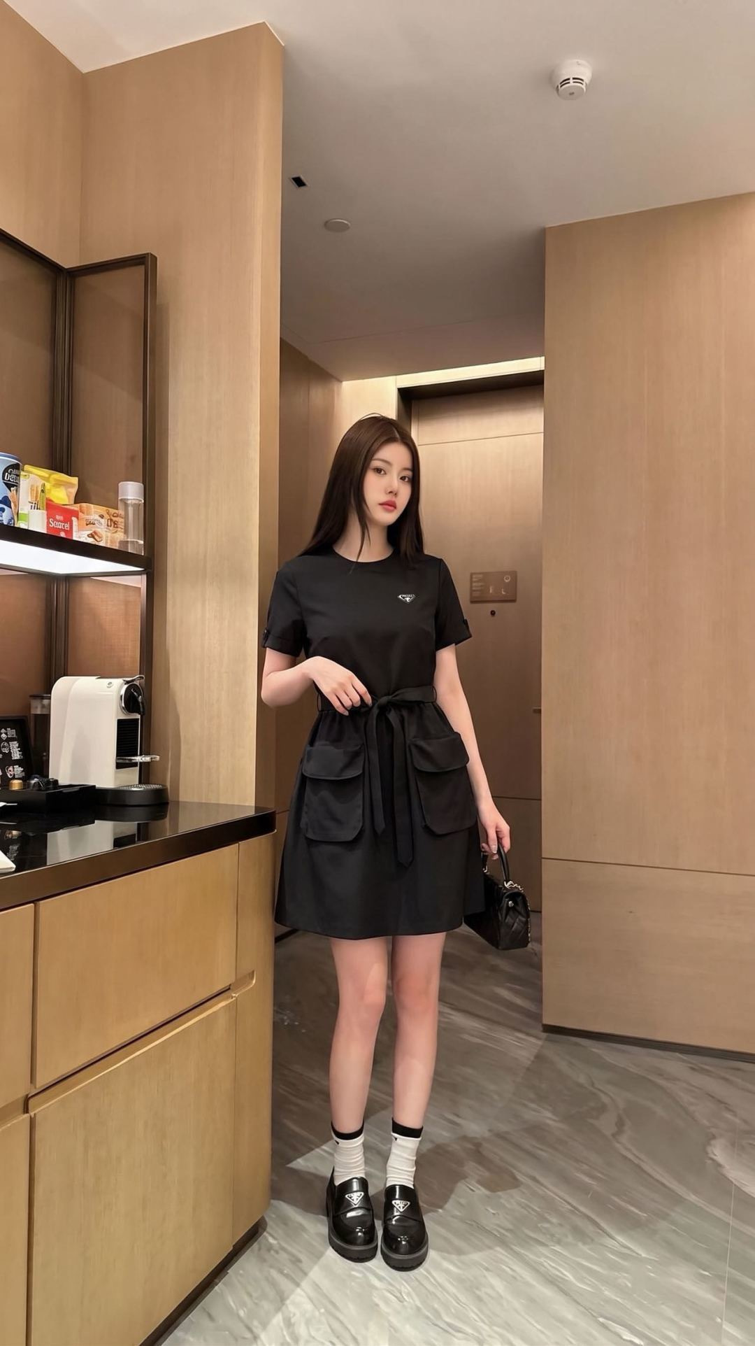 Pra New Waist-tied dress