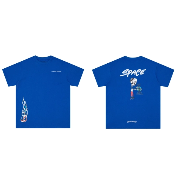 Chrome Hearts Matty Boy Space T-shirt Blue