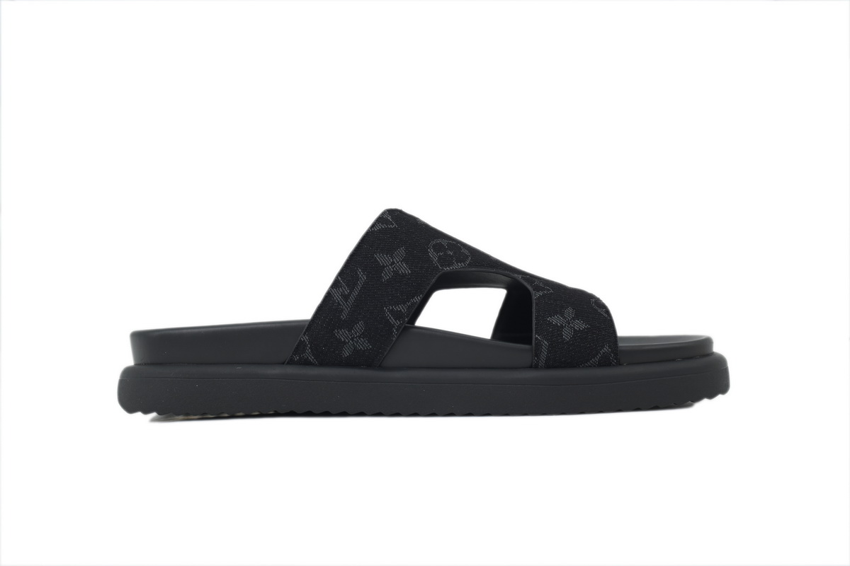 Pkkicks God Batch LOUIS VUITTON Oasis Mule Shoes Black
