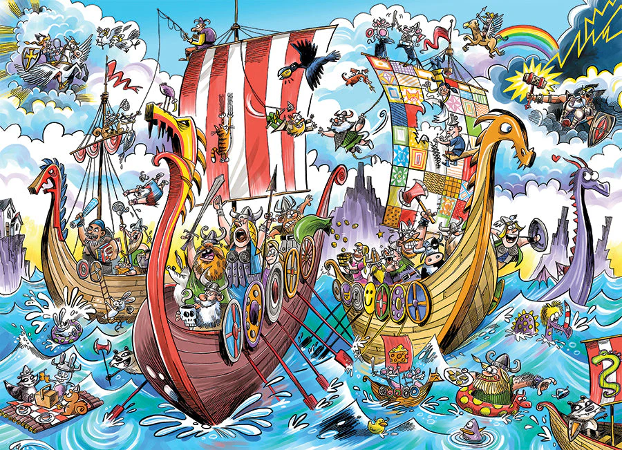 DoodleTown: Viking Voyage | 1000 Piece