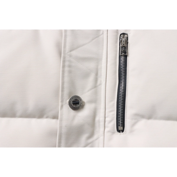 Moose Knuckles Men's Shearling 3Q Jacket  off-white