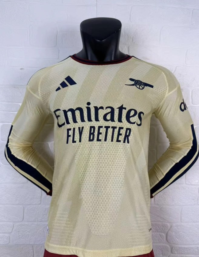 Arsenal Third Player Long Sleeve Men Jersey 26/27