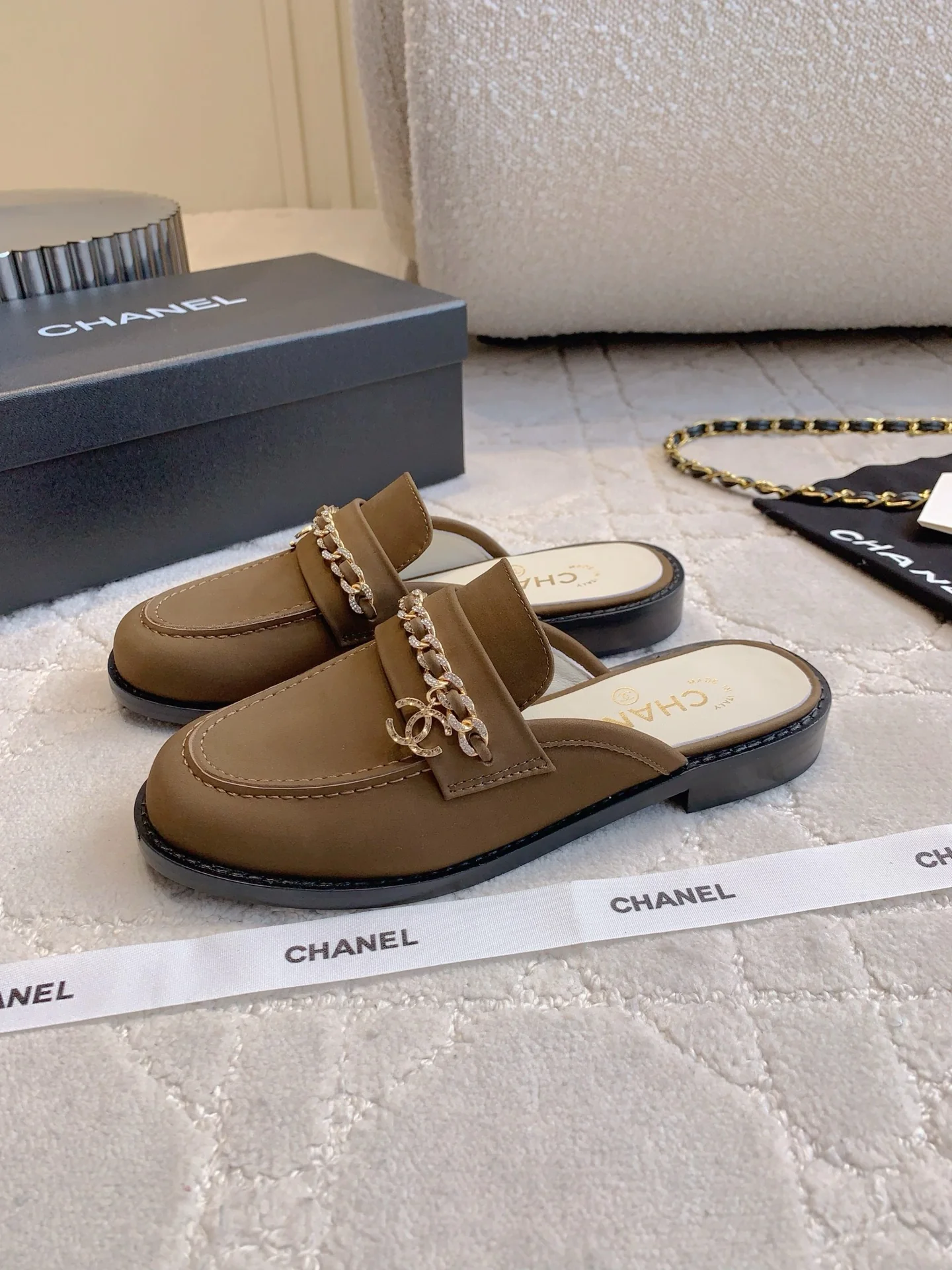 Chan New Loafers half slippers